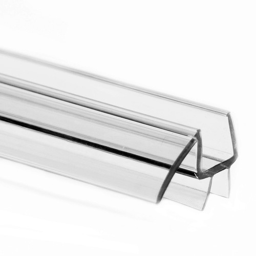 Shower door bottom seal with - shower,
